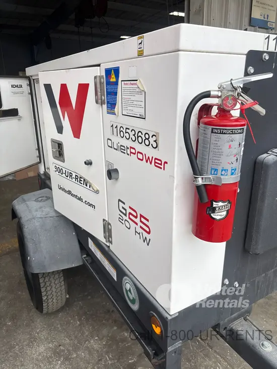 2023 Wacker Neuson G25 T4F Diesel Generator