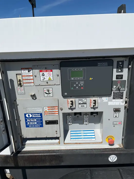 2017 Wacker Neuson G25 T4F Diesel Generator