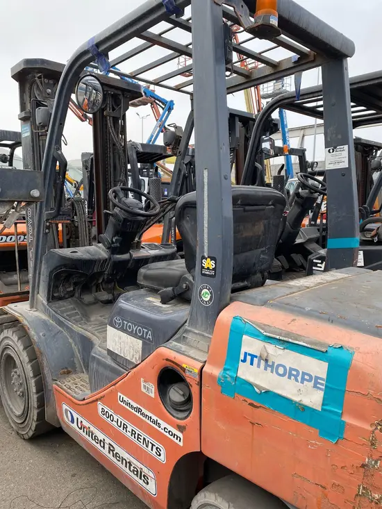 2019 Toyota 8FDU30 Warehouse Forklift
