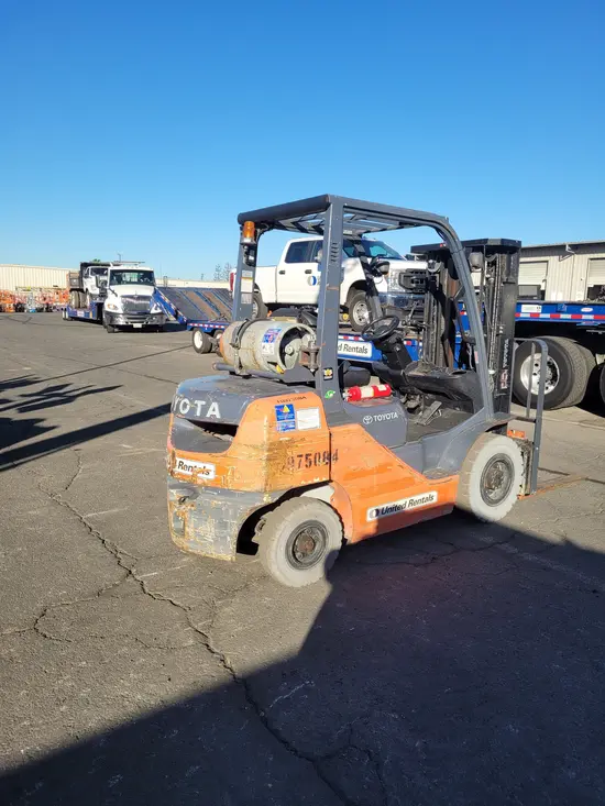 2019 Toyota 8FGU25 Warehouse Forklift