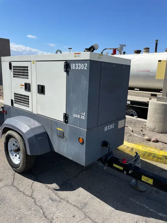 2016 Atlas Copco QAS25 Diesel Generator
