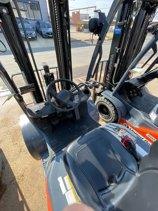 2019 Toyota 8FGU25 Warehouse Forklift