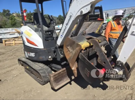 2021 Bobcat E26 Mini Excavator