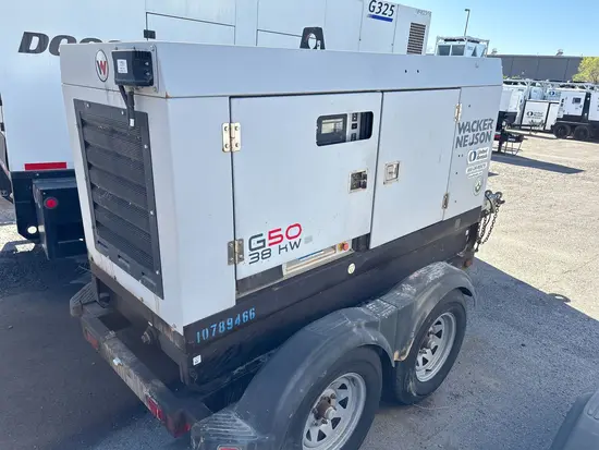 2018 Wacker Neuson G50 T4F Diesel Generator
