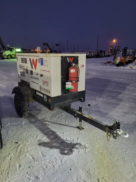 2022 Wacker Neuson G25 T4F Diesel Generator
