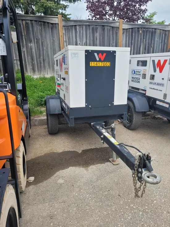 2022 Wacker Neuson G25 T4F Diesel Generator