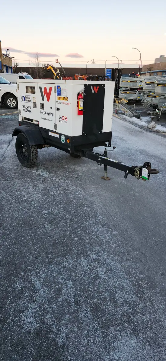 2022 Wacker Neuson G 25 Diesel Generator