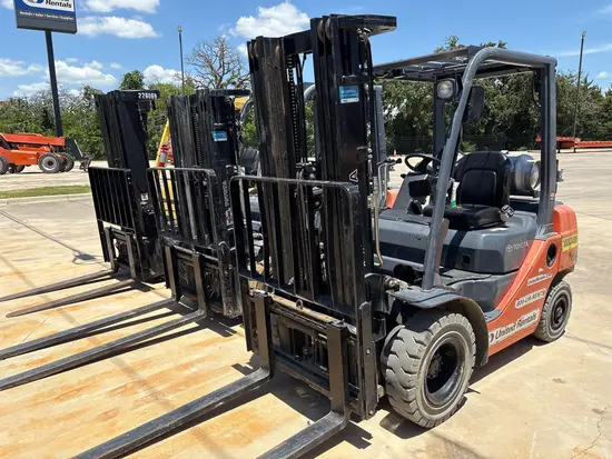 2019 Toyota 8FGU25 Warehouse Forklift