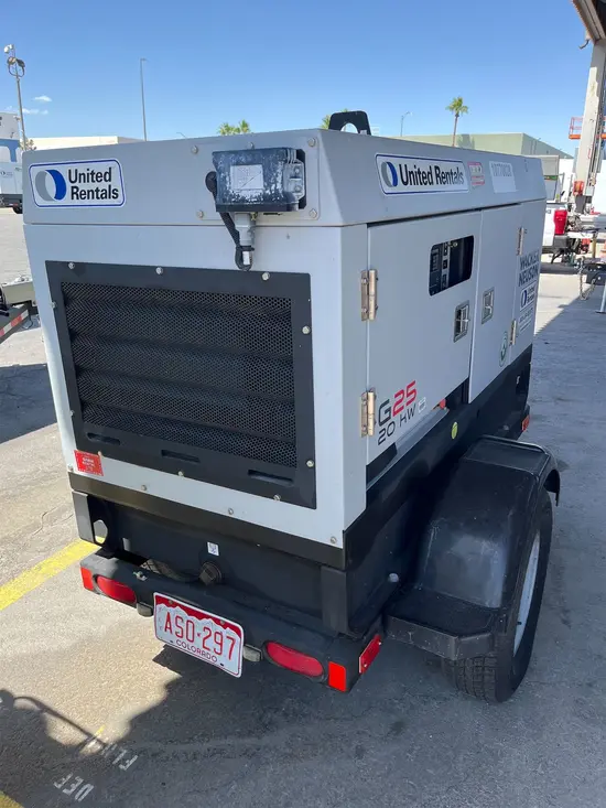 2018 Wacker Neuson G25 T4F Diesel Generator