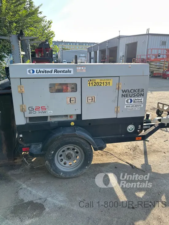 2021 Wacker Neuson G25 T4F Diesel Generator