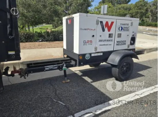 2022 Wacker Neuson G25 T4F Diesel Generator
