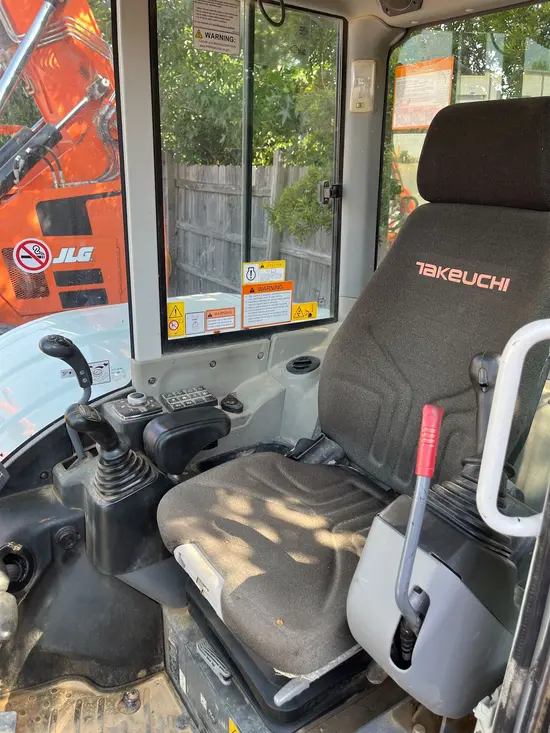 2021 Takeuchi TB370CR Mini Excavator
