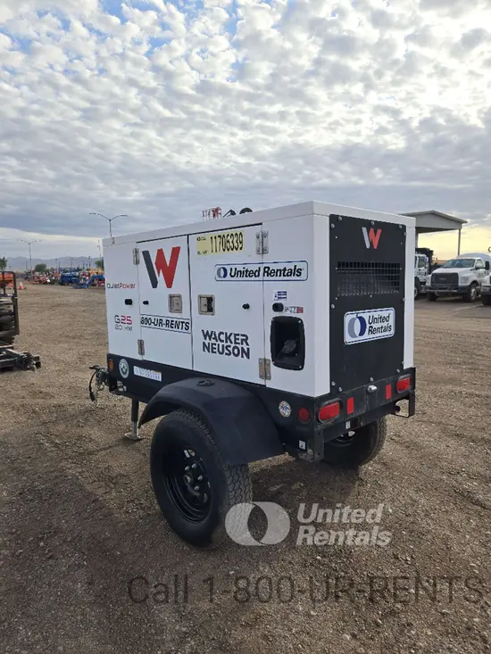 2023 Wacker Neuson G25 T4F Diesel Generator