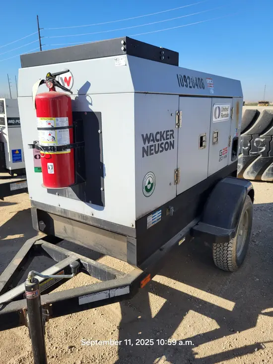 2019 Wacker Neuson G 25 Diesel Generator
