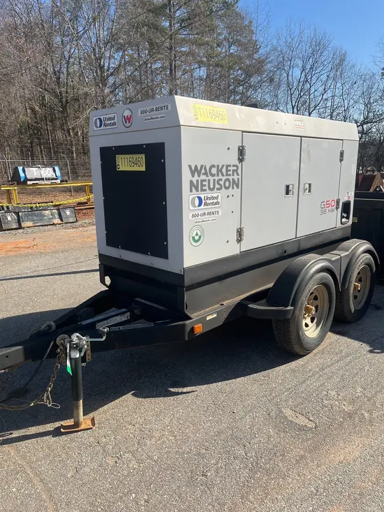 2021 Wacker Neuson G50 T4F Diesel Generator