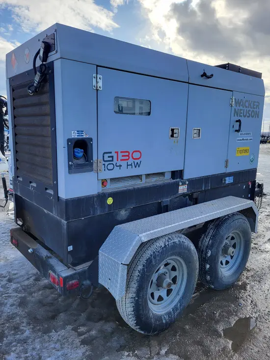 2019 Wacker Neuson G130 Diesel Generator