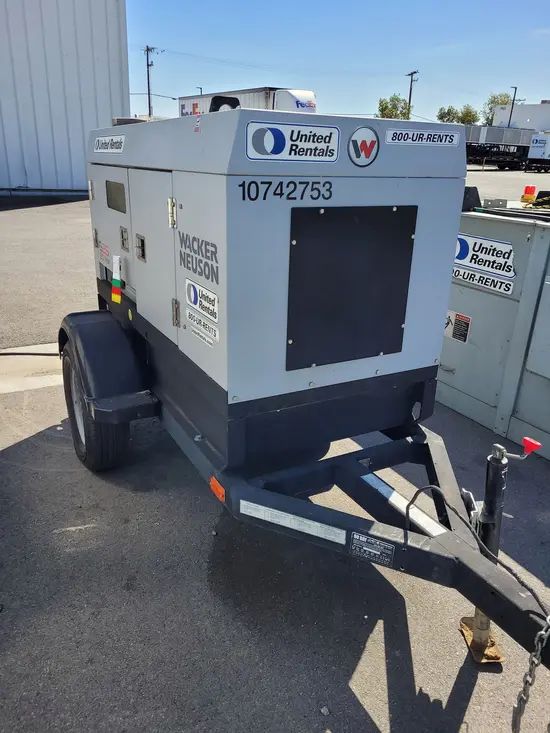2018 Wacker Neuson G25 T4F Diesel Generator