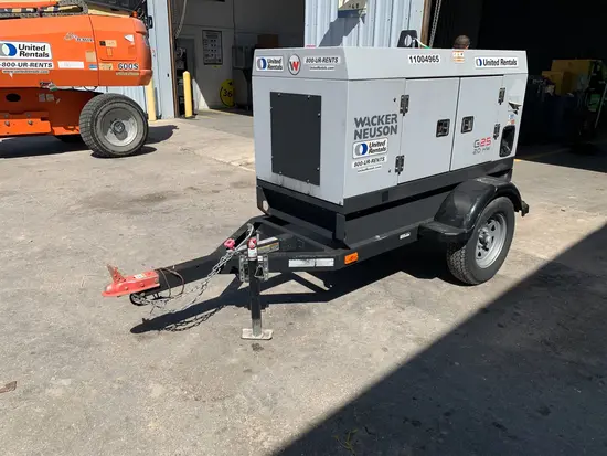 2019 Wacker Neuson G25 T4F Diesel Generator