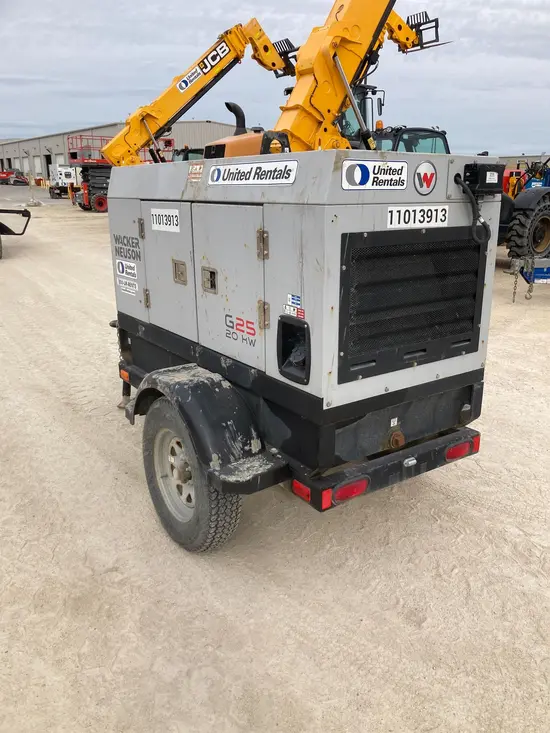 2019 Wacker Neuson G25 T4F Diesel Generator