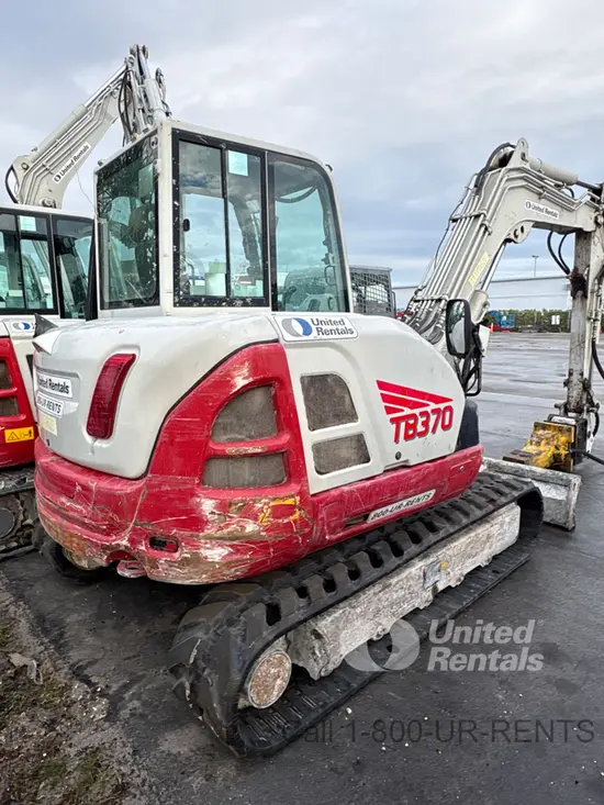 2021 Takeuchi TB370CR Mini Excavator