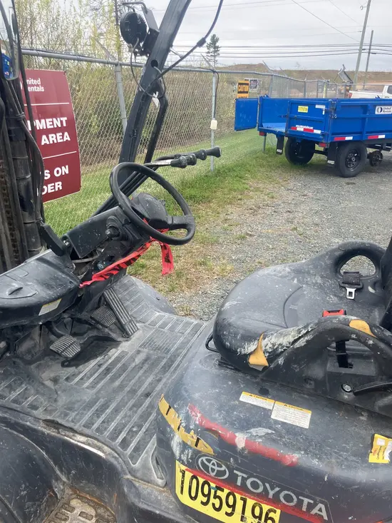2019 Toyota 8FDU30 Warehouse Forklift