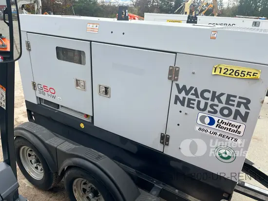 2021 Wacker Neuson G50 T4F Diesel Generator