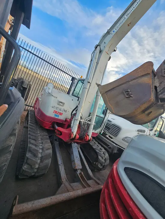 2018 Takeuchi TB290C Mini Excavator