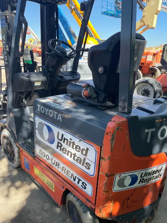 2019 Toyota 8FBCU25 Warehouse Forklift