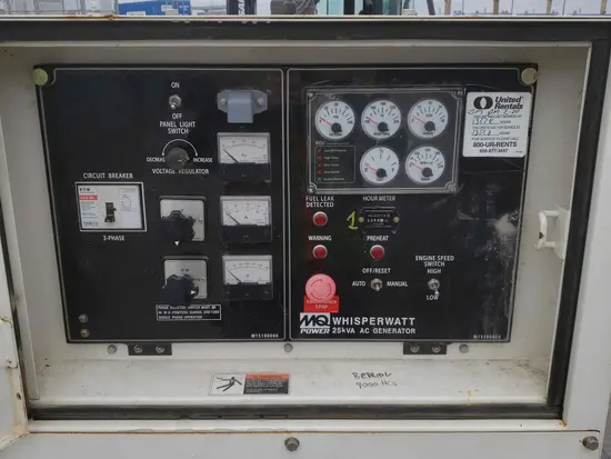 2015 Multiquip DCA25SSIU4F Diesel Generator