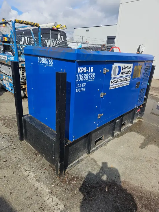2019 Kustom Power Solutions 12.5 KW LPG/NG Generator