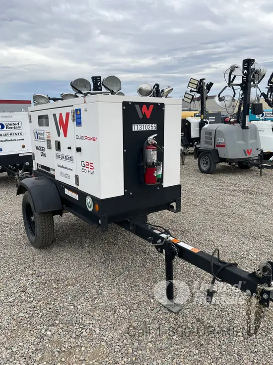 2021 Wacker Neuson G25 T4F Diesel Generator