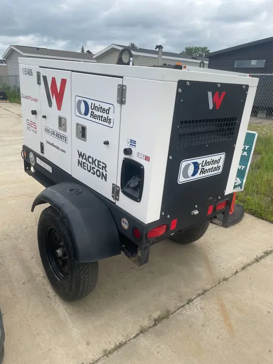 2022 Wacker Neuson G25 T4F Diesel Generator