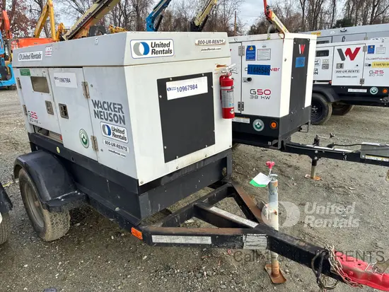 2019 Wacker Neuson G25 T4F Diesel Generator