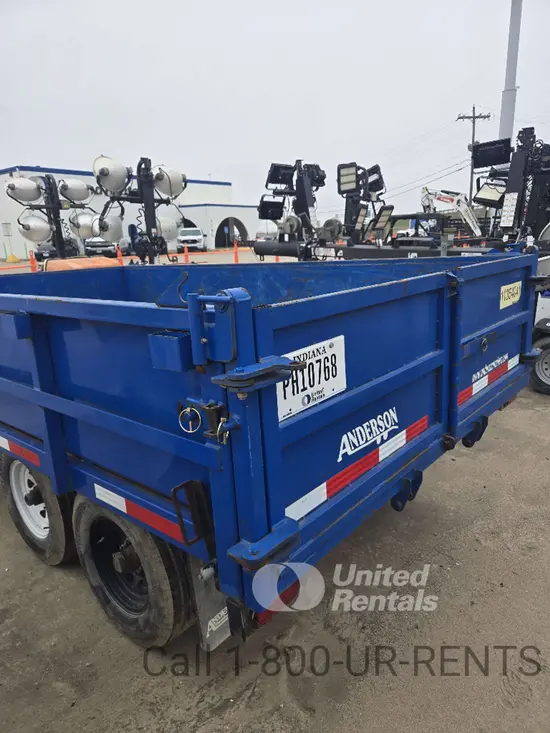 2022 Anderson Trailers LHD7125T Dump Trailer