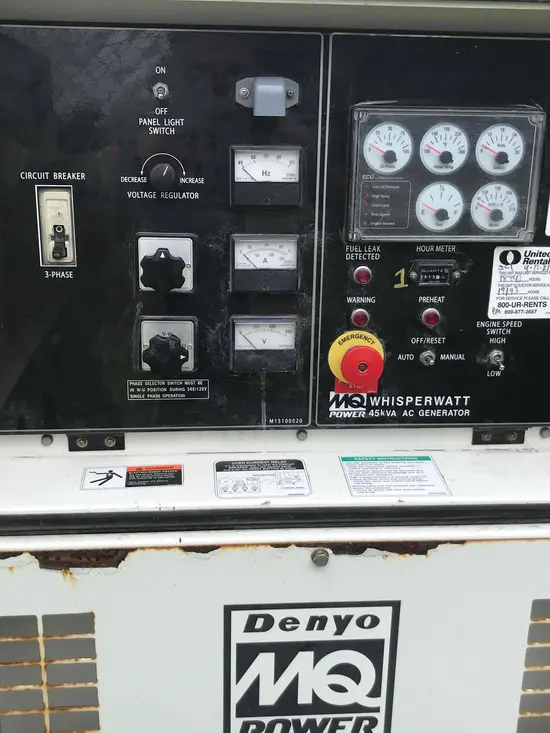 2015 Multiquip DCA45SSIU4F Diesel Generator