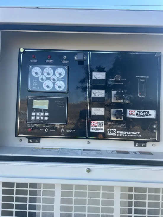 2020 Multiquip DCA70SSIU4F Diesel Generator