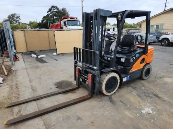 2019 Doosan G30P-7DF Warehouse Forklift