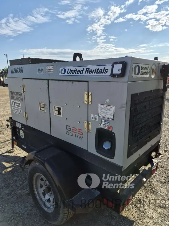 2021 Wacker Neuson G25 T4F Diesel Generator