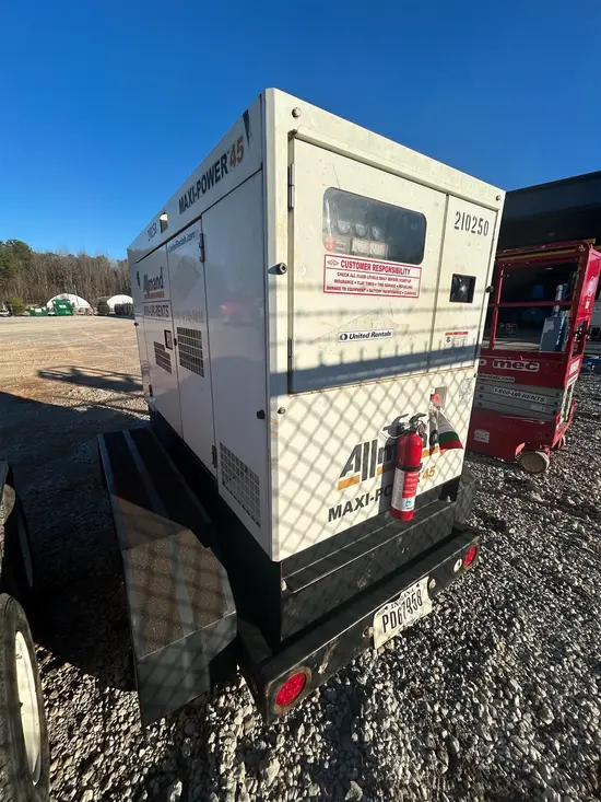 2018 Allmand MP45 Diesel Generator