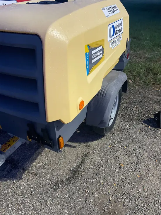 2019 Atlas Copco XAS110KD Air Compressor