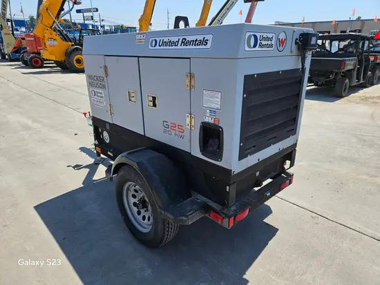 2021 Wacker Neuson G25 T4F Diesel Generator