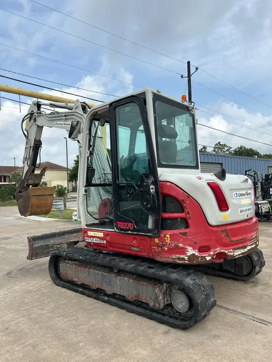 2021 Takeuchi TB370CRA Mini Excavator