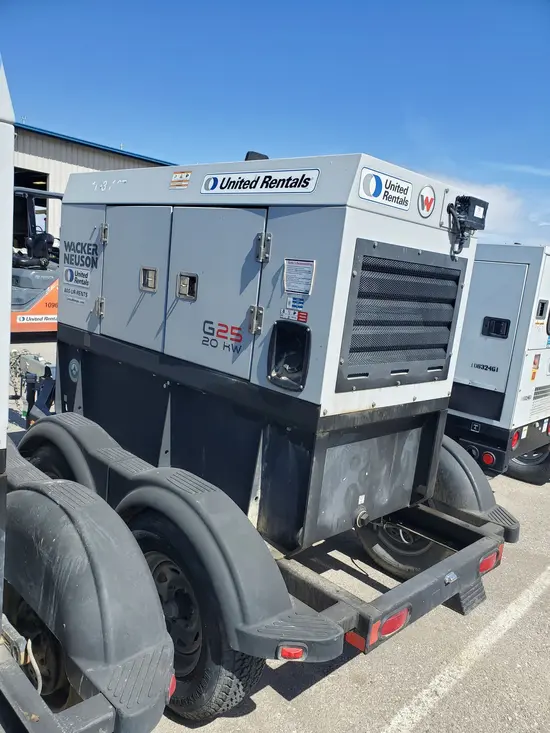 2019 Wacker Neuson G 25 Diesel Generator