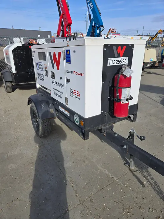 2021 Wacker Neuson G25 T4F Diesel Generator