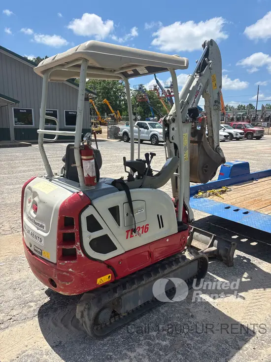 2022 Takeuchi TB216 Mini Excavator