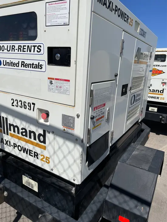2019 Allmand MP25 Diesel Generator