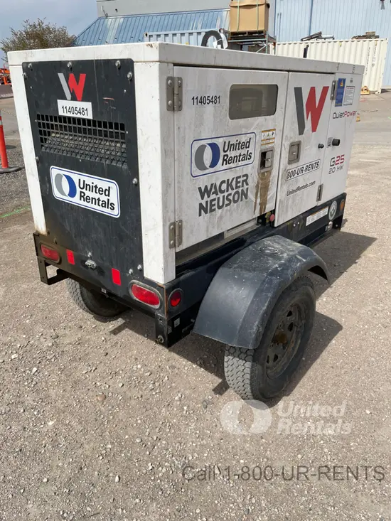 2022 Wacker Neuson G25 T4F Diesel Generator
