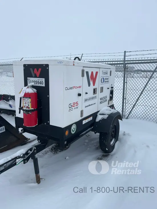 2021 Wacker Neuson G25 T4F Diesel Generator