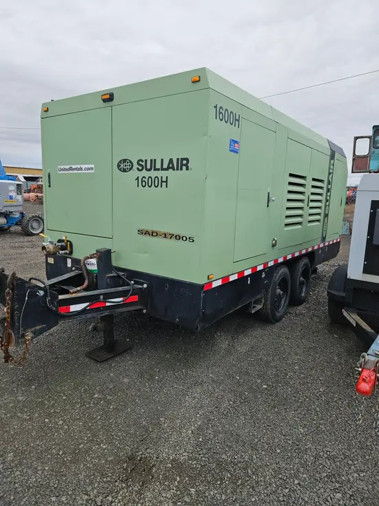 2017 Sullair 1600HAFDTQ-CAT Air Compressor