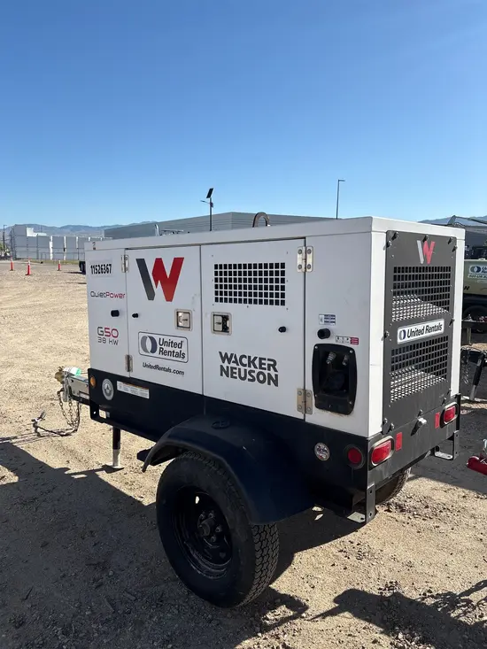 2022 Wacker Neuson G50 T4F Diesel Generator